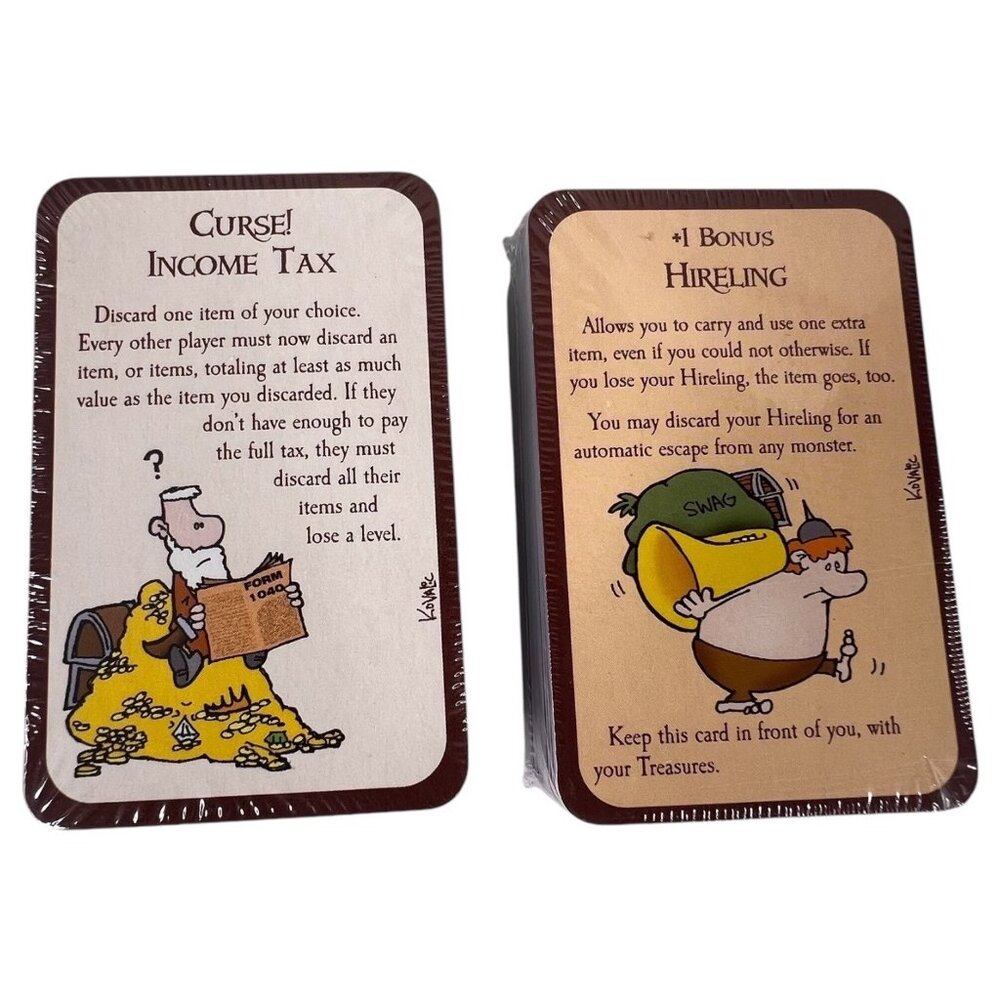 Munchkin Deluxe Board Game By Steve Jackson Games Unused Game Pieces Unopened - Picture 4 of 11